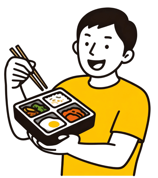 レンジで温めて完成！