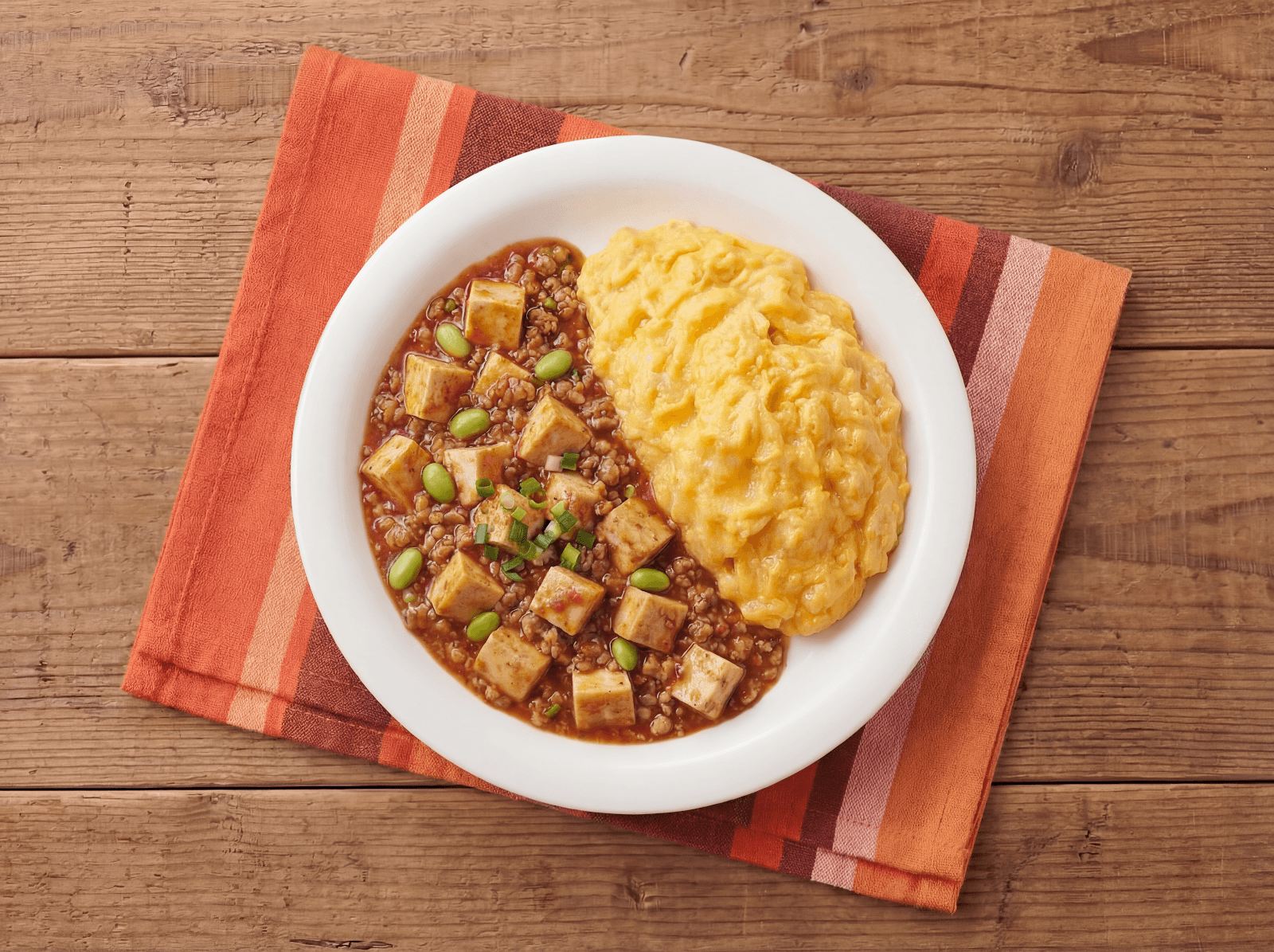 麻婆豆腐＆スクランブルエッグ弁当（2026年2月中旬発送予定）