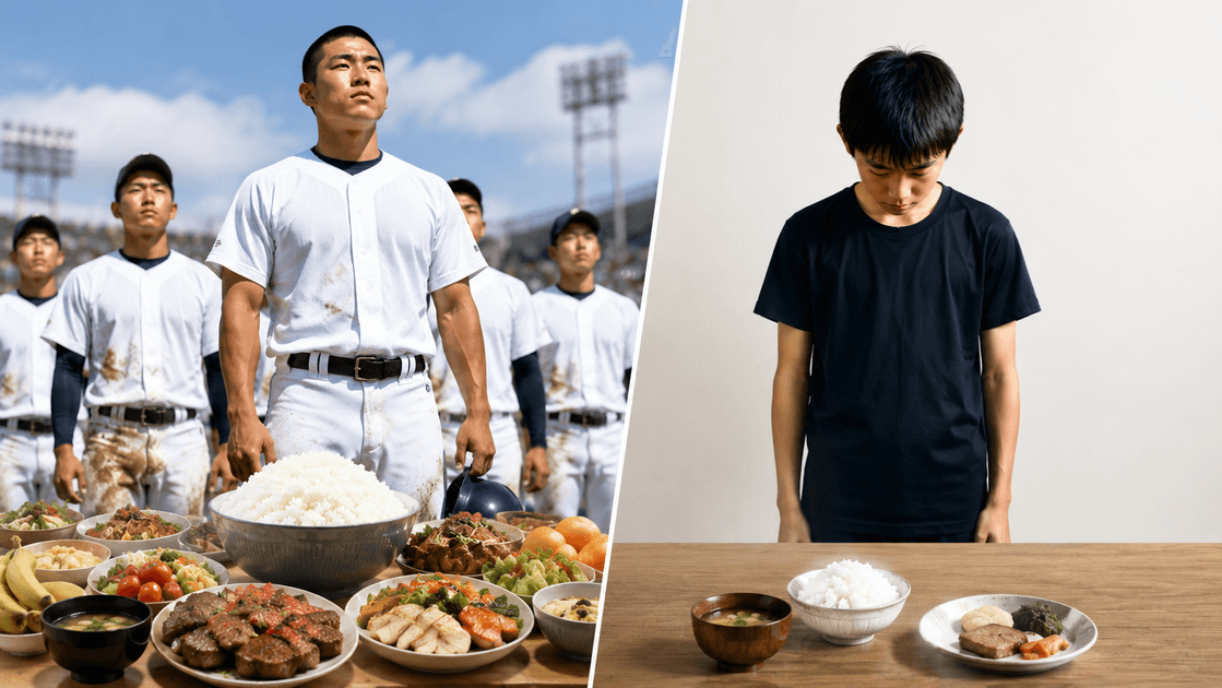 センバツの強豪校とうちの子、何kg違う?──体重差の正体は「食」の差