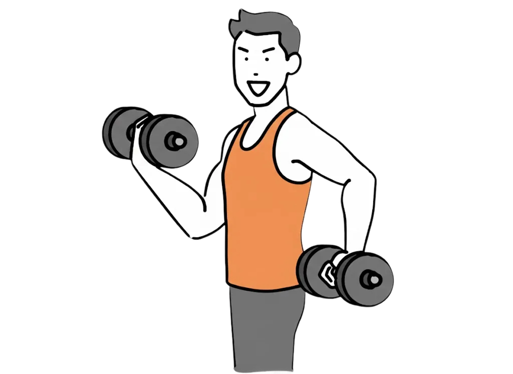 スイングをする野球選手